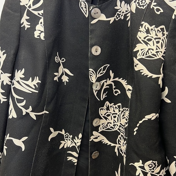 Charter Club Floral Print Jacket - Picture 5 of 10